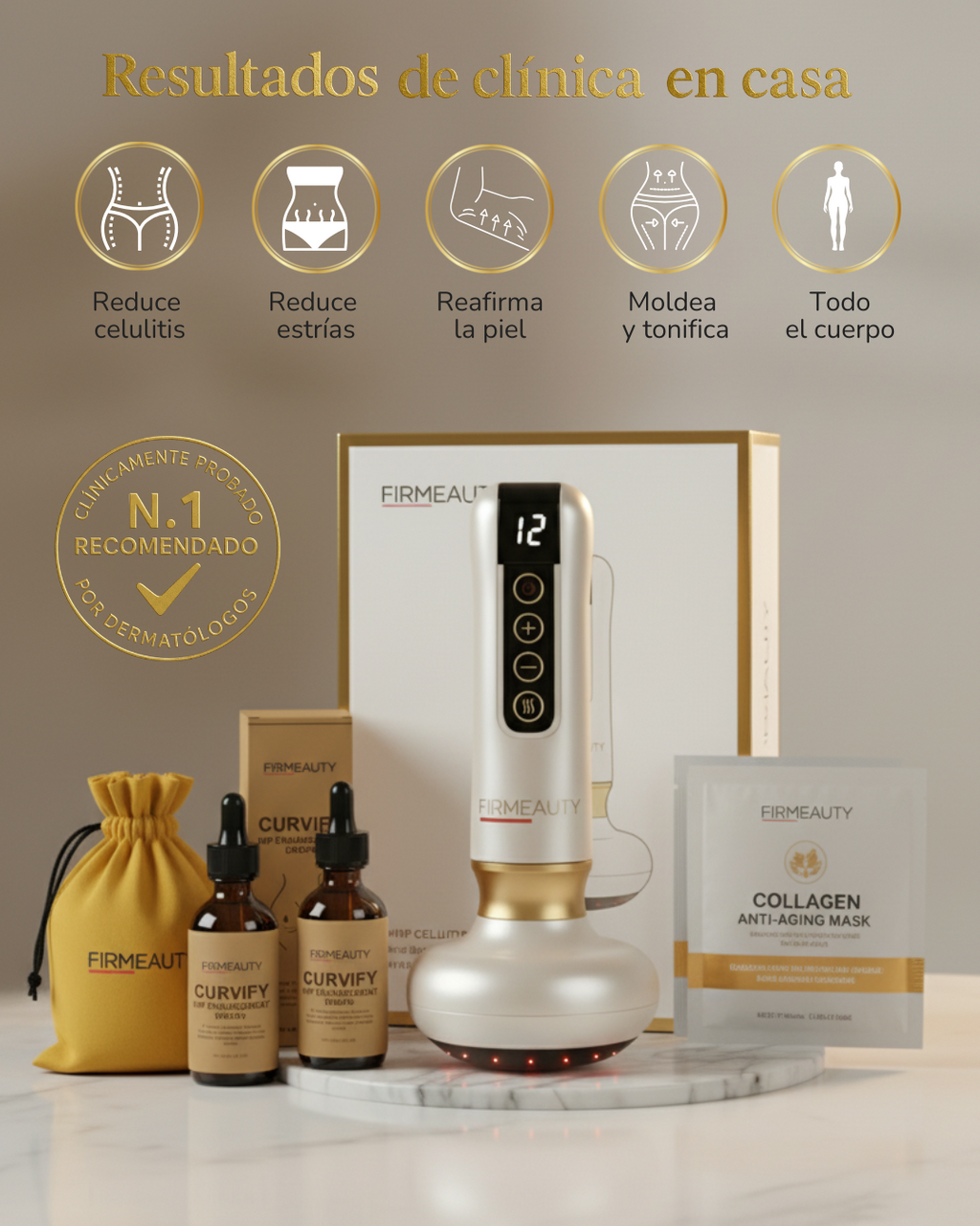 Firmeauty™ Kit Reductor de Celulitis